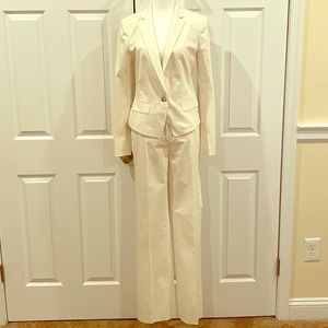 Ann Taylor off-white Summer Pants Suit